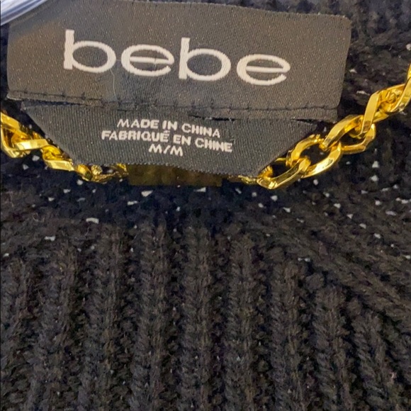 Bebe Belted Cardigan Sweater Size M - Picture 13 of 13